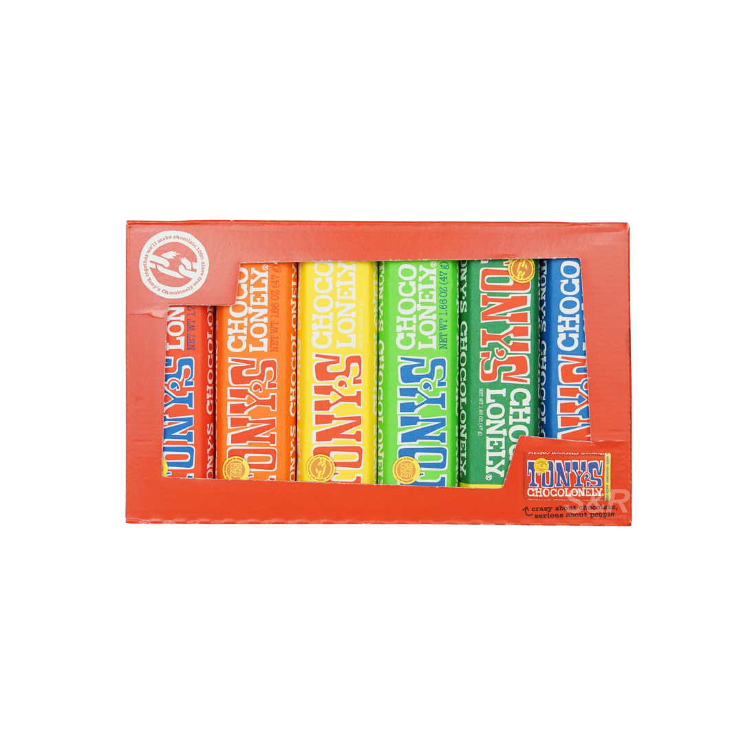Tony's Chocolonely Small Bar Variety Pack 288g